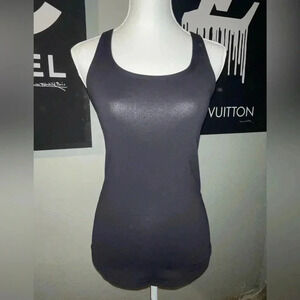 Lululemon Solid Black Tank Top